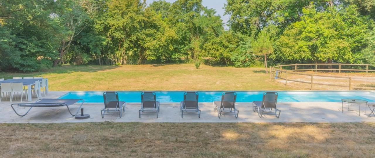 Fabuleux - Domaine Du Moulin D'Andraut Bordeaux-Chevaux-Golf-St Emilion Villa Montussan Ngoại thất bức ảnh